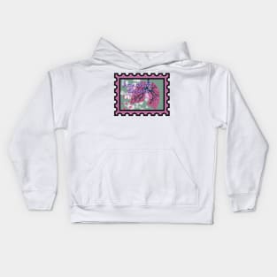 Hanahaki Disease Postage Stamp Kids Hoodie